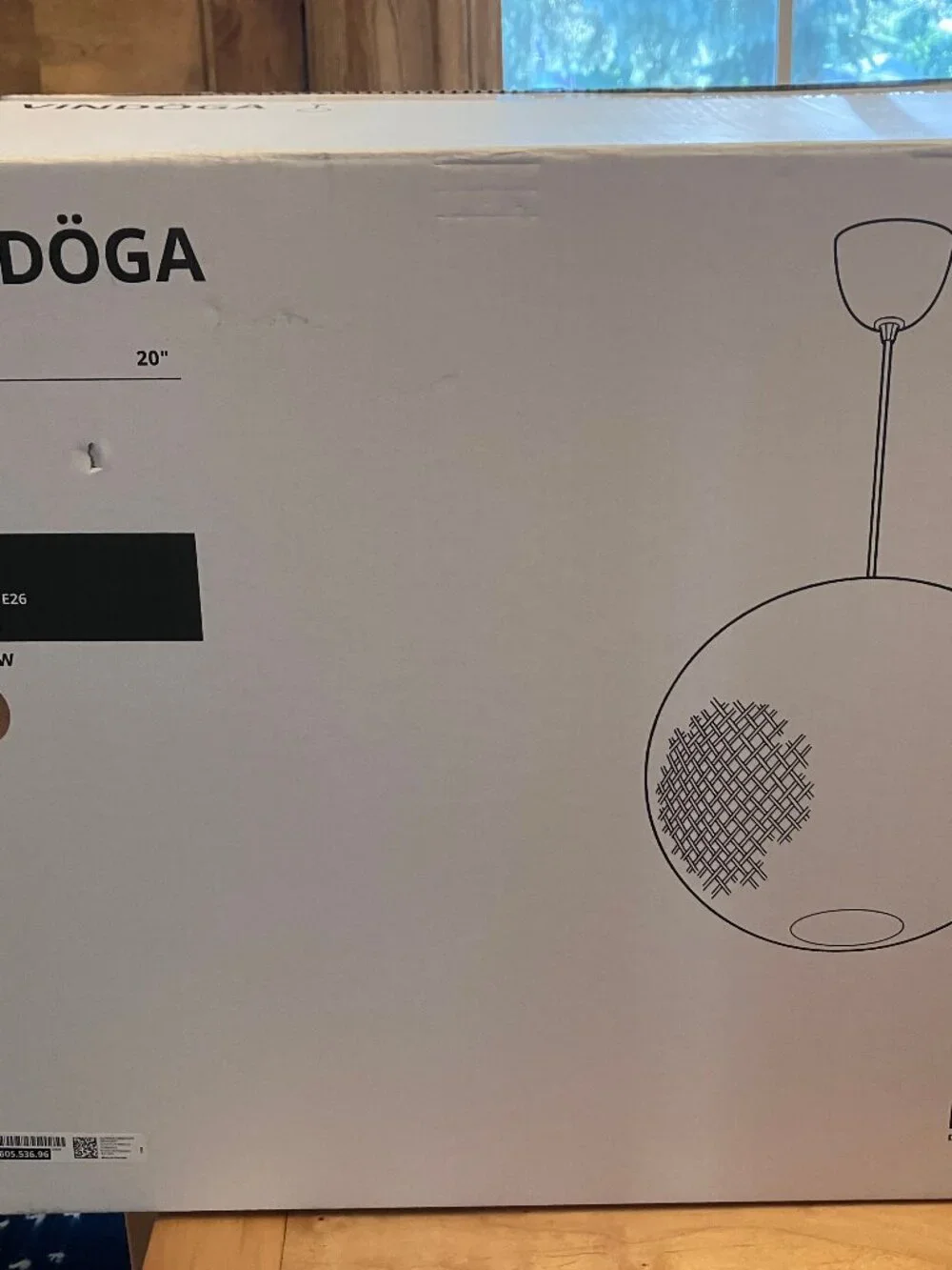IKEA VINDÖGA Pendant Lamp 20